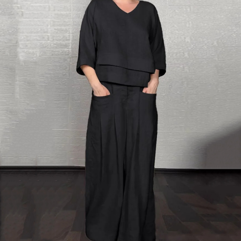Noa | Loose Minimalist Two-Piece Set