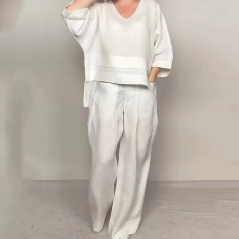 Noa | Loose Minimalist Two-Piece Set
